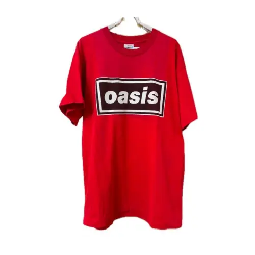 OASIS 90s ボックスロゴTシャツ