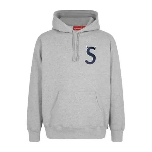 Supreme S Logo Hooded Sweatshirt (Devil Horns)