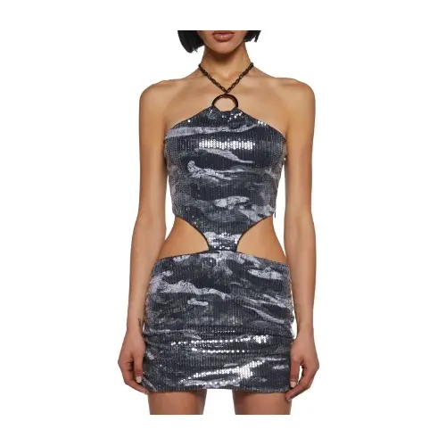 Dolls Kill Elemental Edge Camo Dress