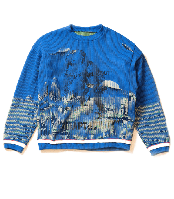 SEVESKIG "Adaptive Simulation"Pullover Knit Shirt