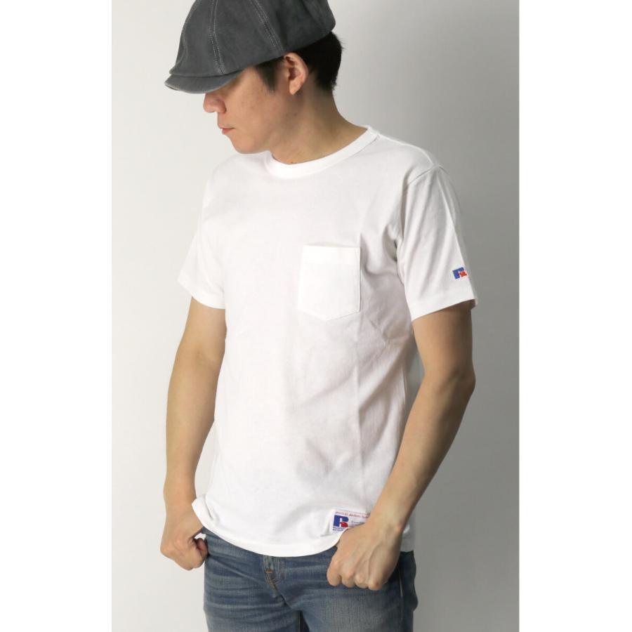 RUSSELL ATHLETIC ヘビーウエイト ポケット Tシャツ