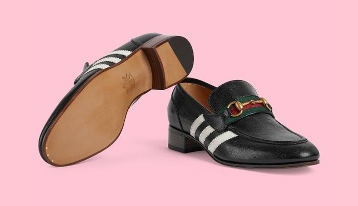 GUCCI adidas x GUCCIローファー