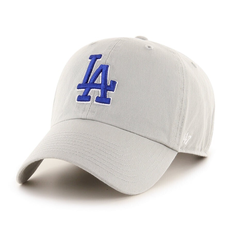 47brand ドジャース '47 クリーンナップ グレー×ロイヤルロゴ