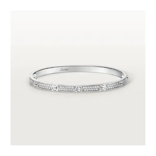 Cartier Love ブレスレット、スモールモデル、パヴェ