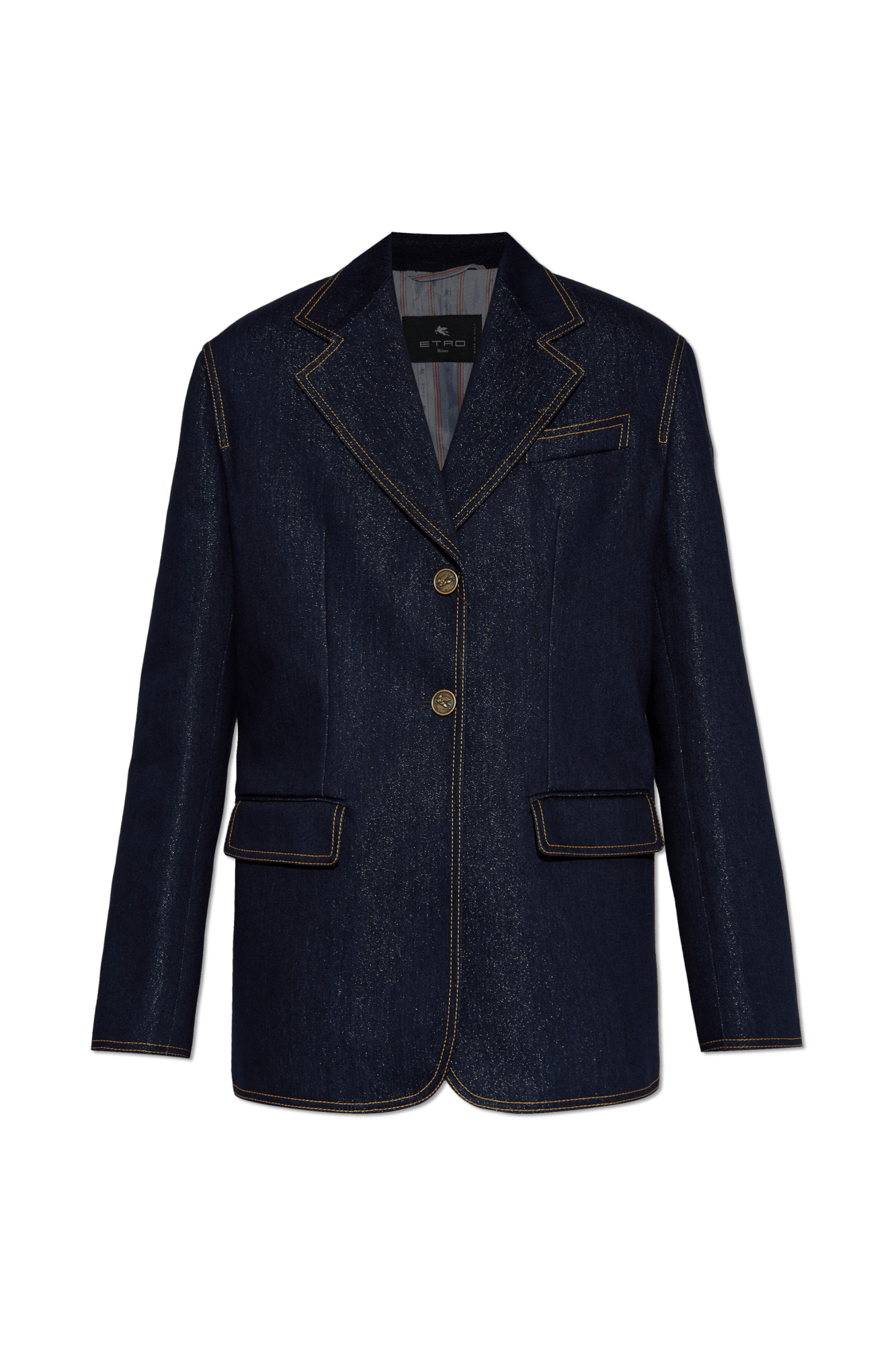 ETRO Loose-ftting Denim Blazer