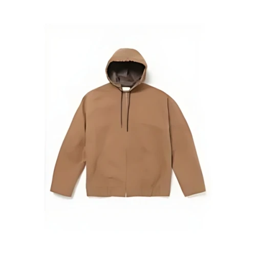 Ernie Palo COTTON NIDOM HOODED ZIP BLOUSON