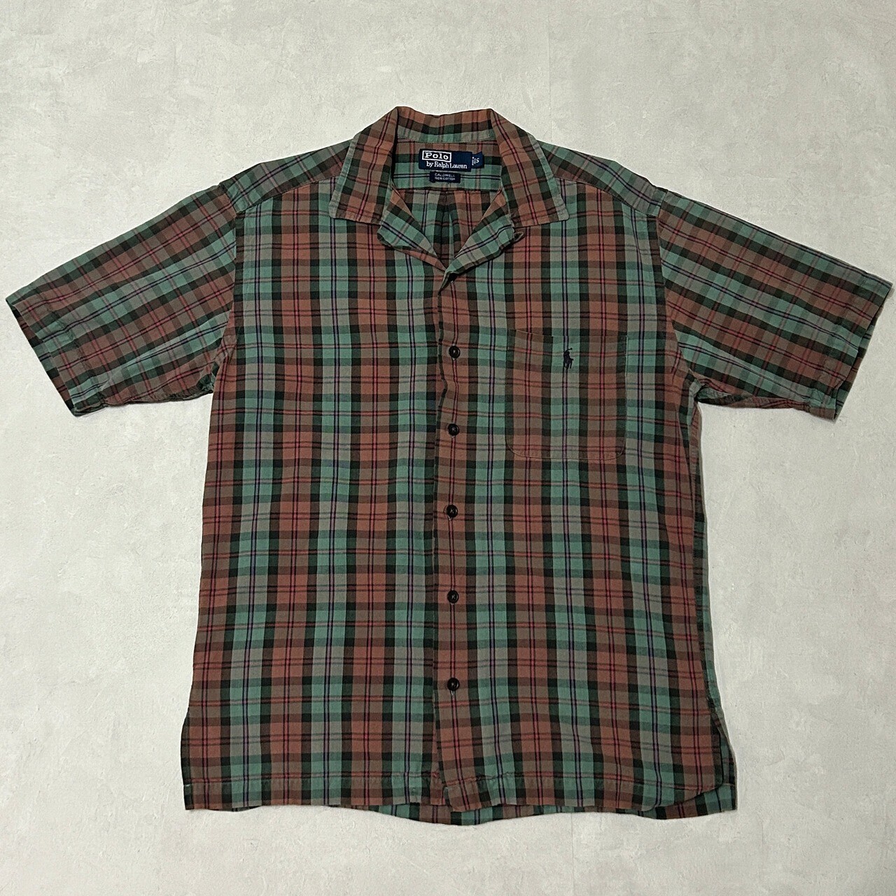 POLO RALPH LAUREN 90s POLO RALPH LAUREN "CALDWELL" S/S SHIRT