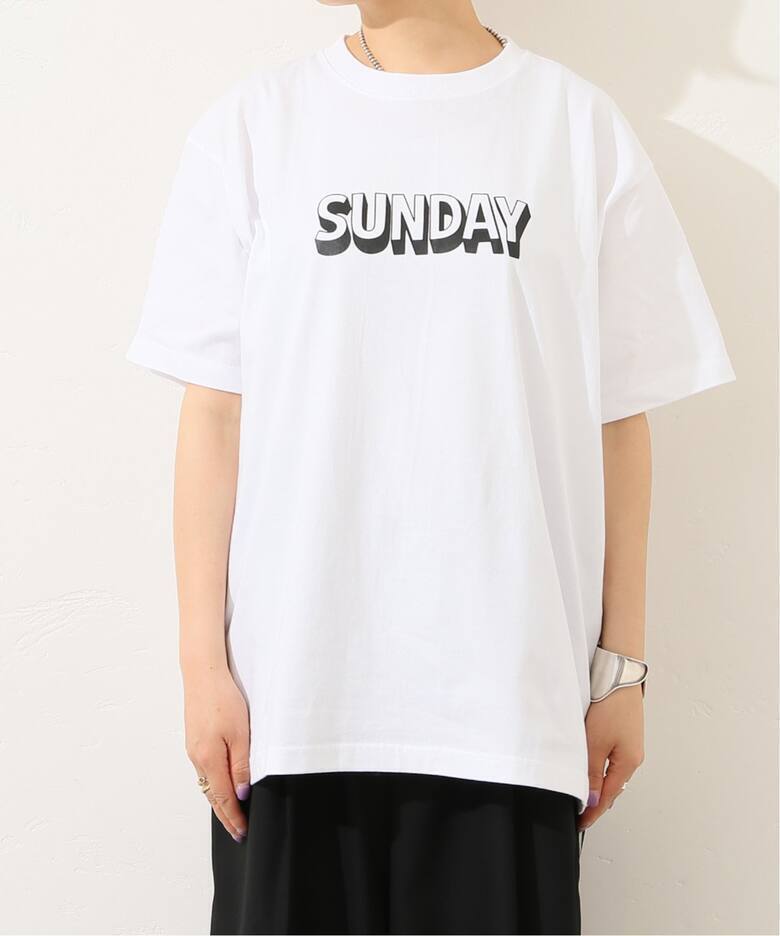 journal standard luxe SUNDAY プリントT