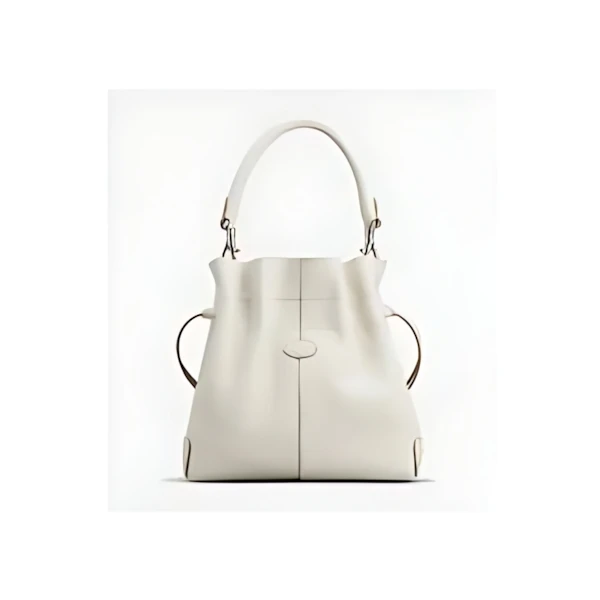 TOD’S Di バッグ レザー ドローストリング バケット バッグ ミニ