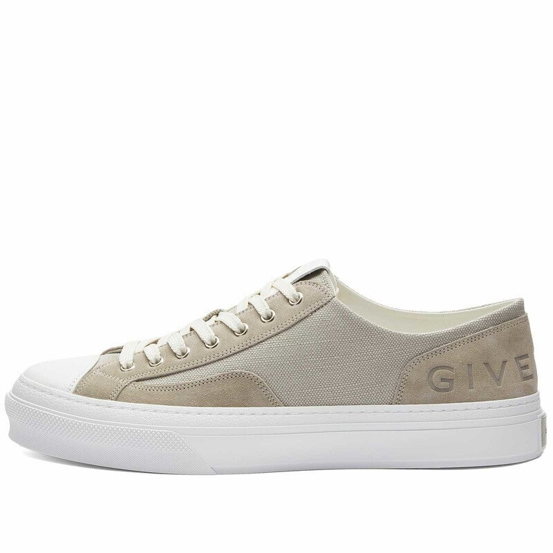 GIVENCHY City Low Sneakers in Medium Grey