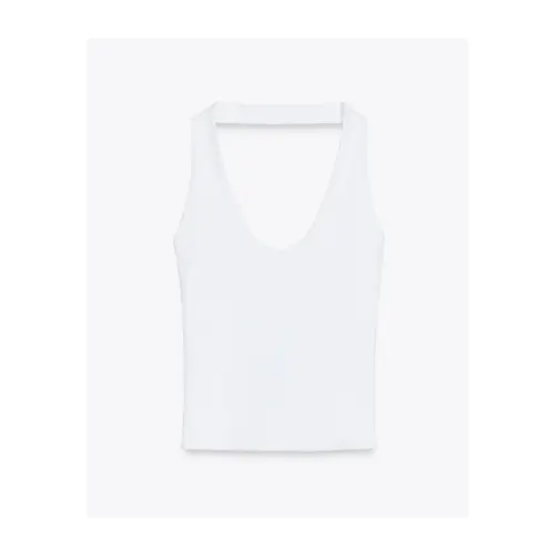 ZARA ホルターネックTシャツ