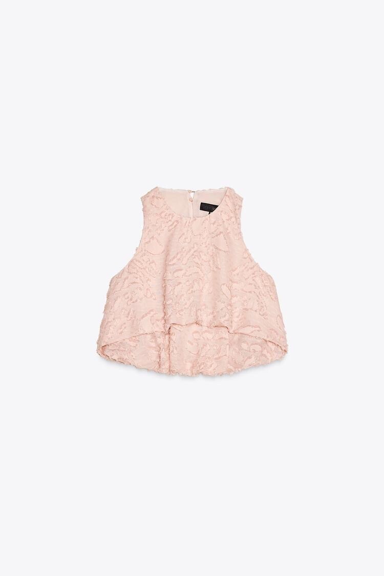 ZARA バルーンシェイプトップス