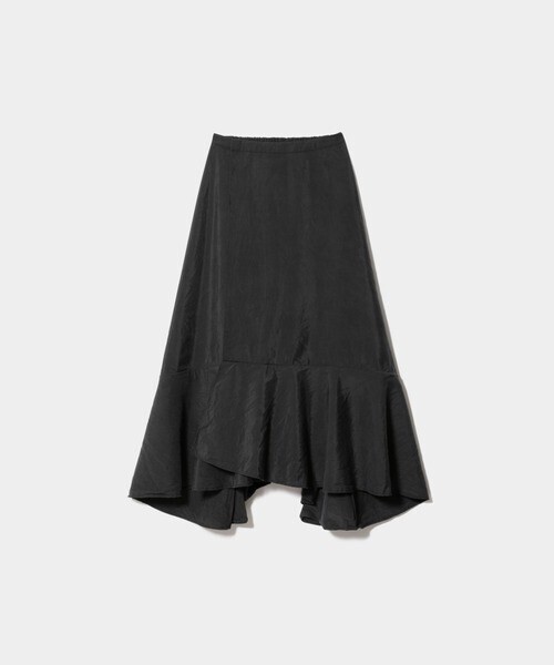 beautiful people double-end sand wash silk flare skirt
