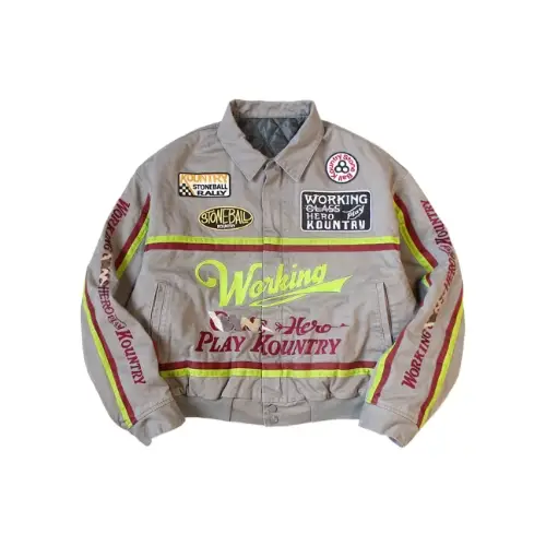 KAPITAL Chino Ad Racing Drizzler Jacket