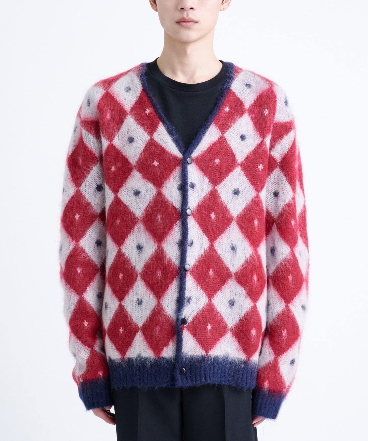 NEEDLES NEEDLES Mohair Cardigan - Diamond