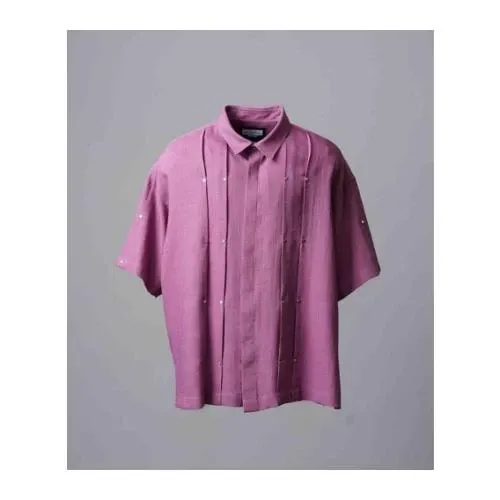 MAISON SPECIAL Prime-Over Rivet Short Sleeve Alien Shirt