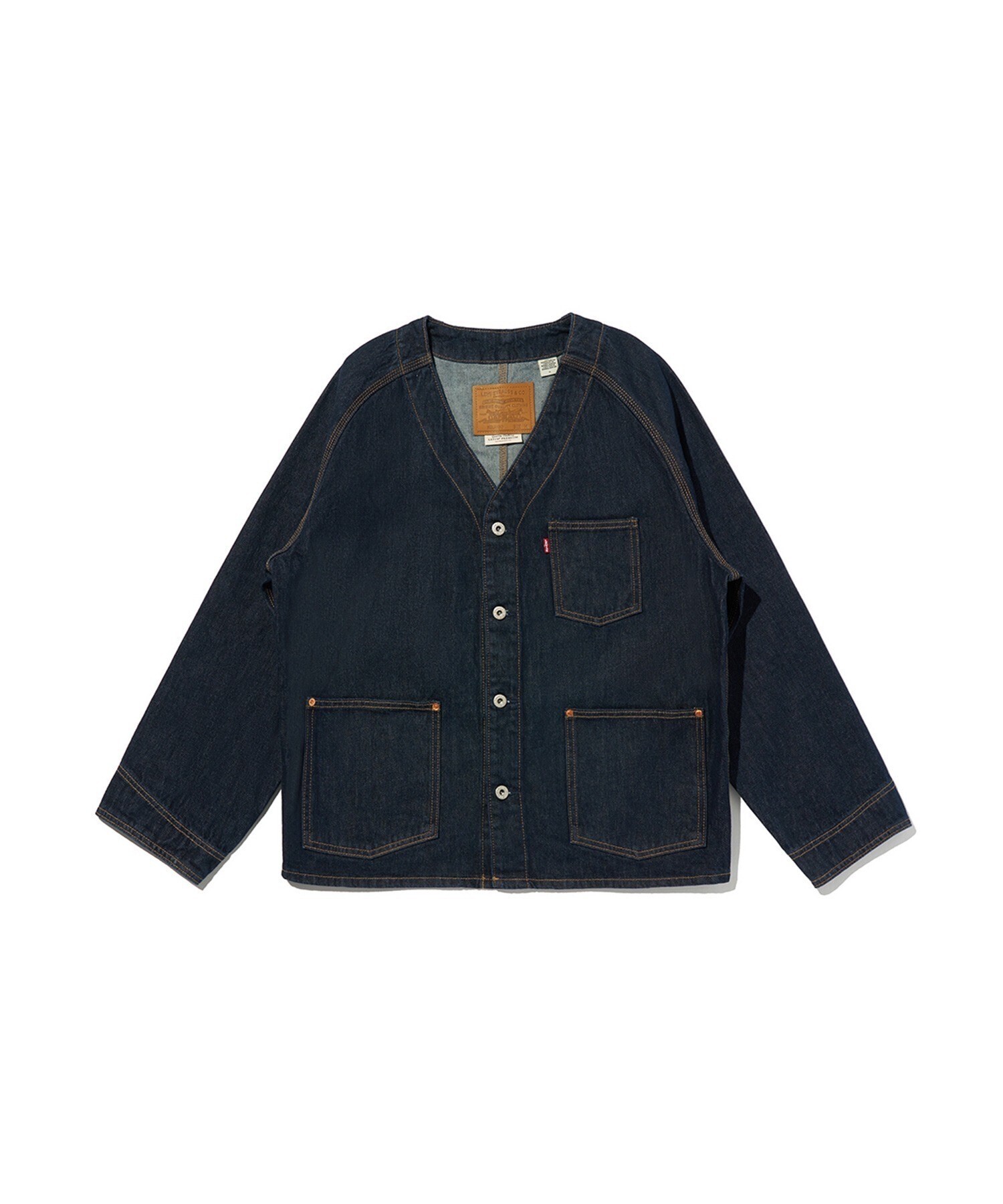 Levi's ユニオン エンジニア カーディガン ダークインディゴ