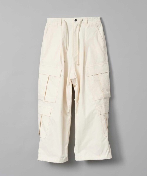 MAISON SPECIAL 《UNISEX》High Density Weather Wide Cargo Pants