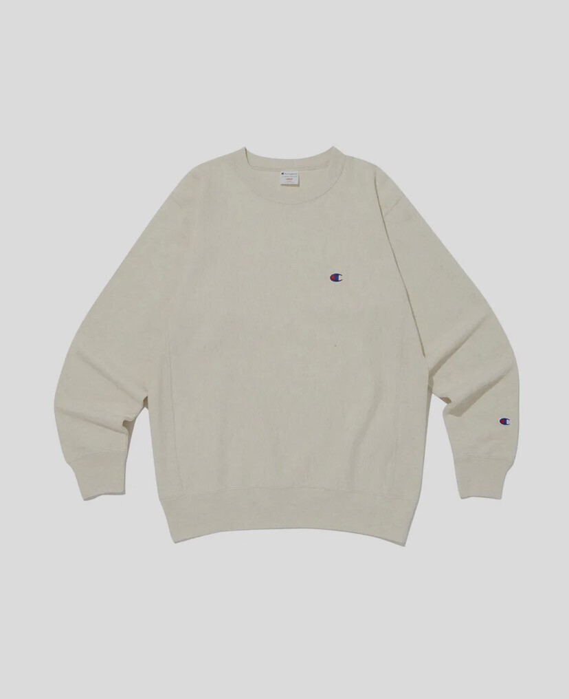 Champion [ASIA] Reverse Weave® 100 French Terry C로고 릴렉스핏 스웨트셔츠