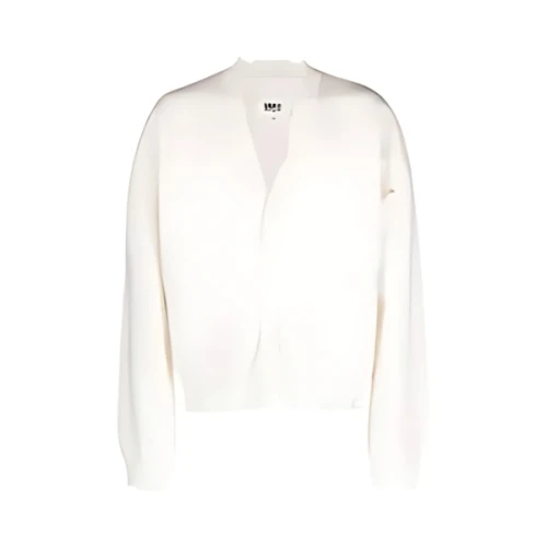 MM6 Maison Margiela distressed-finish virgin wool cardigan