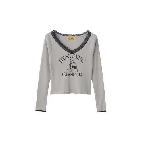 HYSTERIC GLAMOUR HYSTERIC ANGEL ショート丈Tシャツ