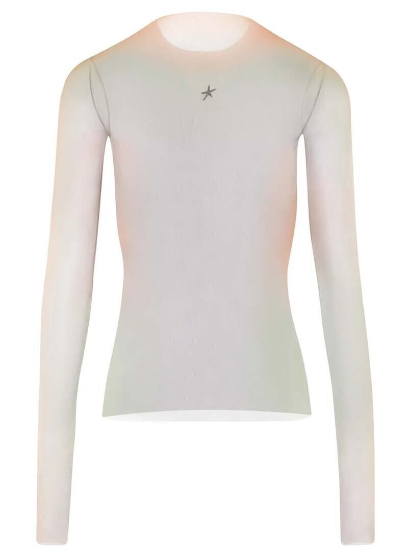 Mugler STRETCH GRADIENT-EFFECT ILLUSION TOP