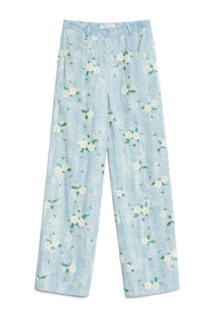 Dream sister jane flower beads denim