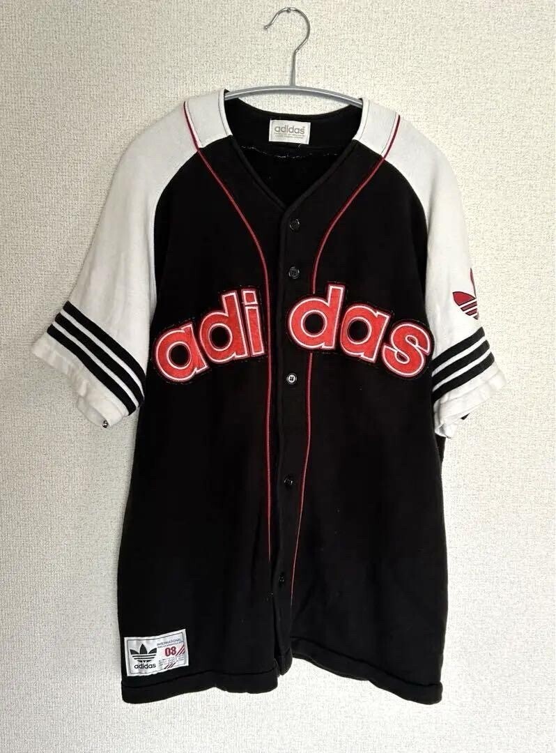 adidas アディダス ベースボール シャツ ヴィンテージ
