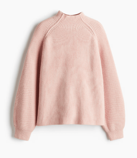H & M Rib-knit turtleneck jumper