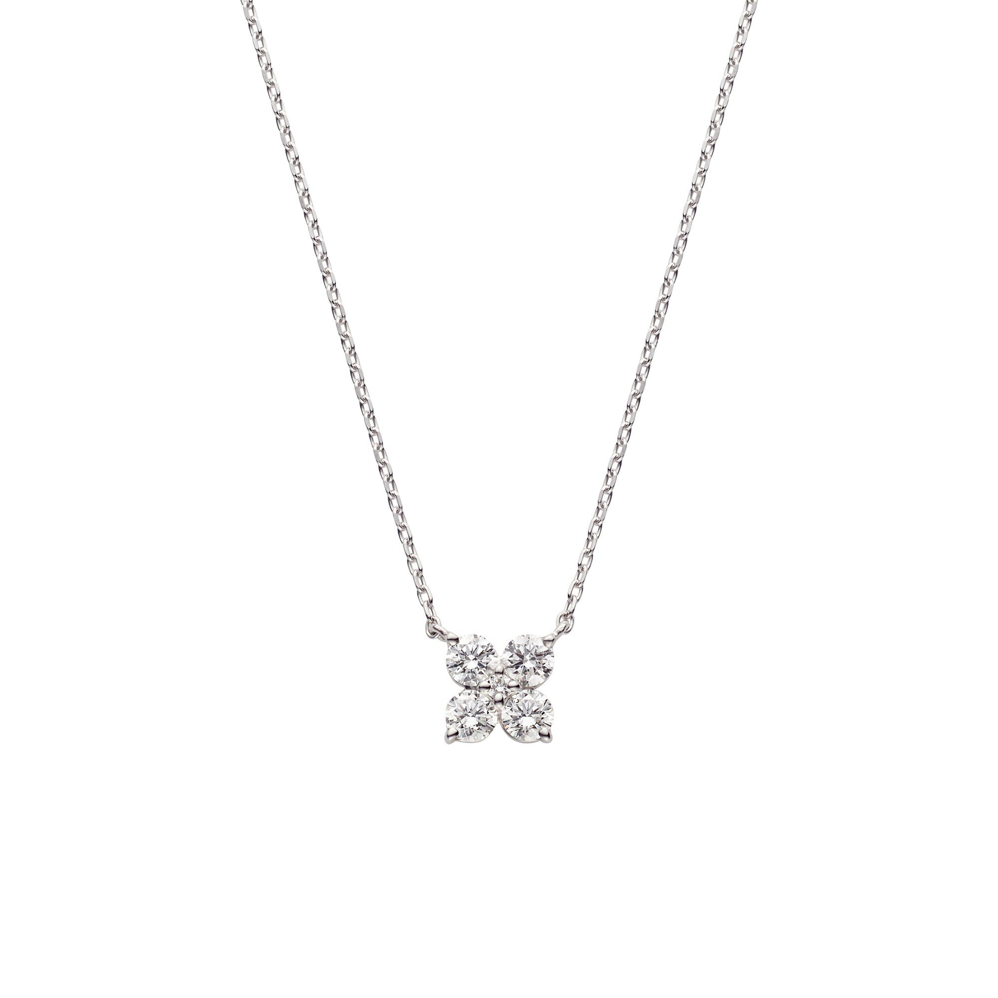 Vendome Aoyama ダイヤモンド カローラ ネックレス 0.20ct