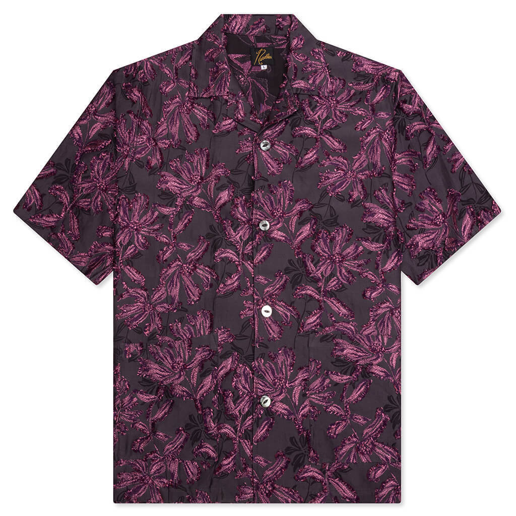 NEEDLES Cabana Shirt 《Flower Cut Jq.》ｰ CHARCOAL [PU224]