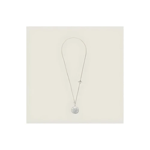 HERMES Ex-Libris necklace, medium model