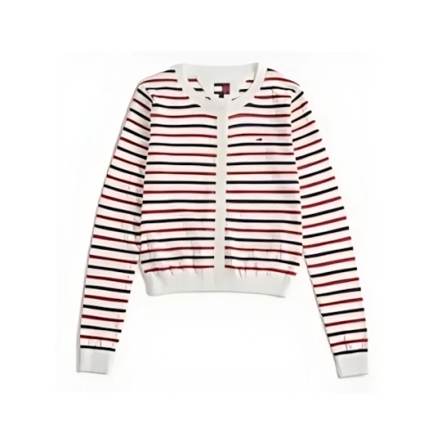 Tommy Jeans エッセンシャルクルーネックカーディガン