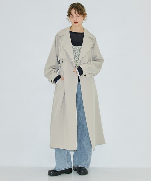 PUBLIC TOKYO シックオーバーラップコート