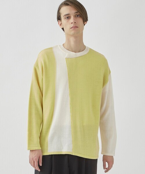 A+TOKYO WRAPUPアシンメトリーニット