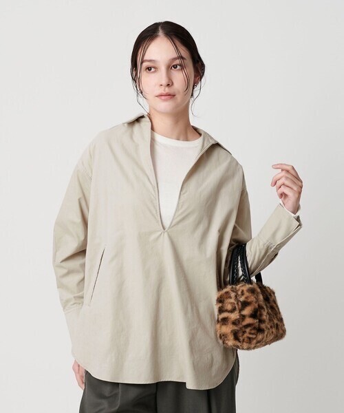 BEAUTY&YOUTH UNITED ARROWS コットンコーデュロイ スキッパーチュニック