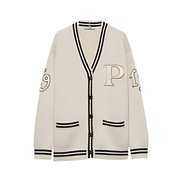 PRADA ウールxカシミヤ カーディガン