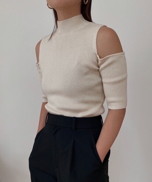 AMAIL Fashionable cut out tops