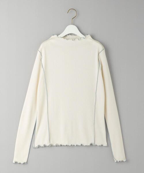 BEAUTY&YOUTH UNITED ARROWS メローステッチ モックネック カットソー