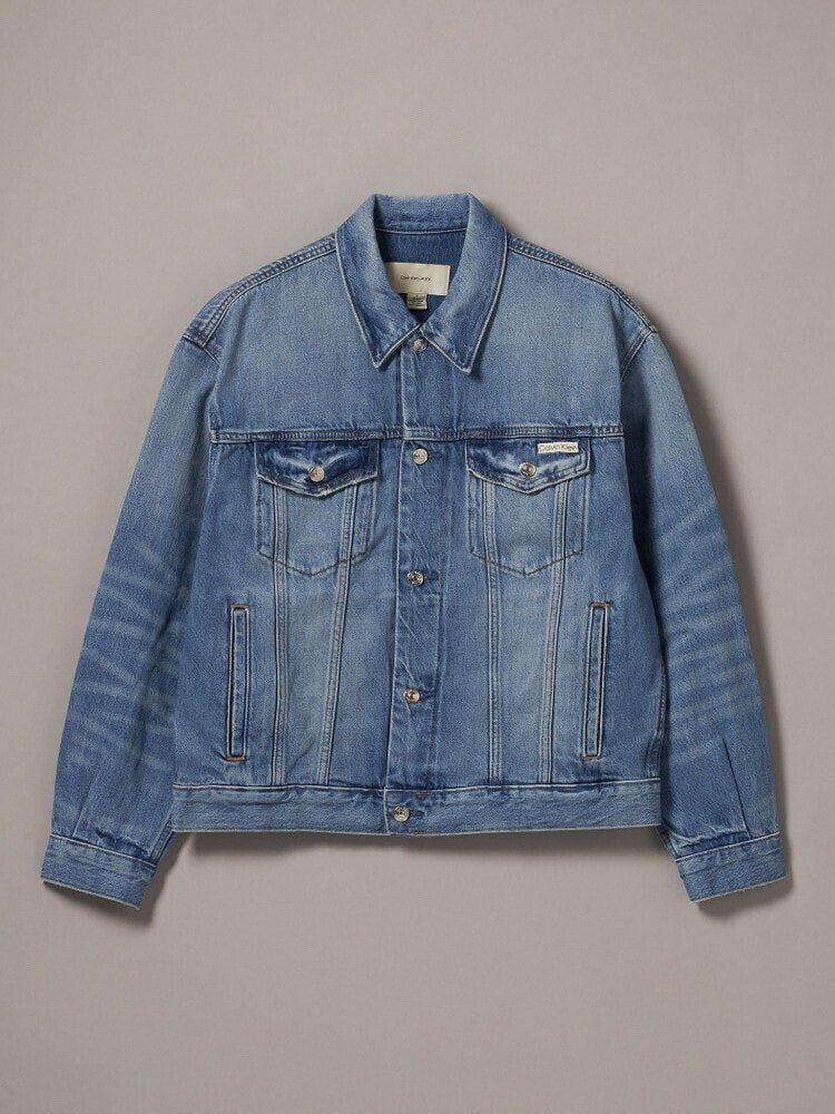 Calvin Klein デニムジャケット - 90's トラッカーデニムジャケット