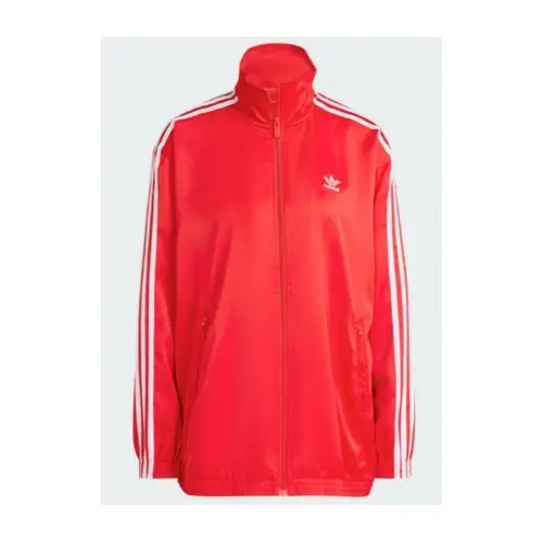 adidas ルーズ サテン トラックトップ