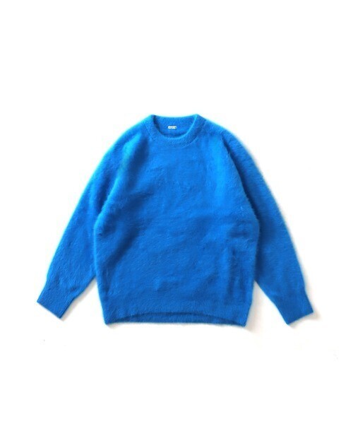 DRESSLAVE fox cashmere crew neck pullover
