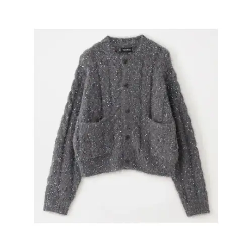th products Color Nep Mole Knit Cardigan