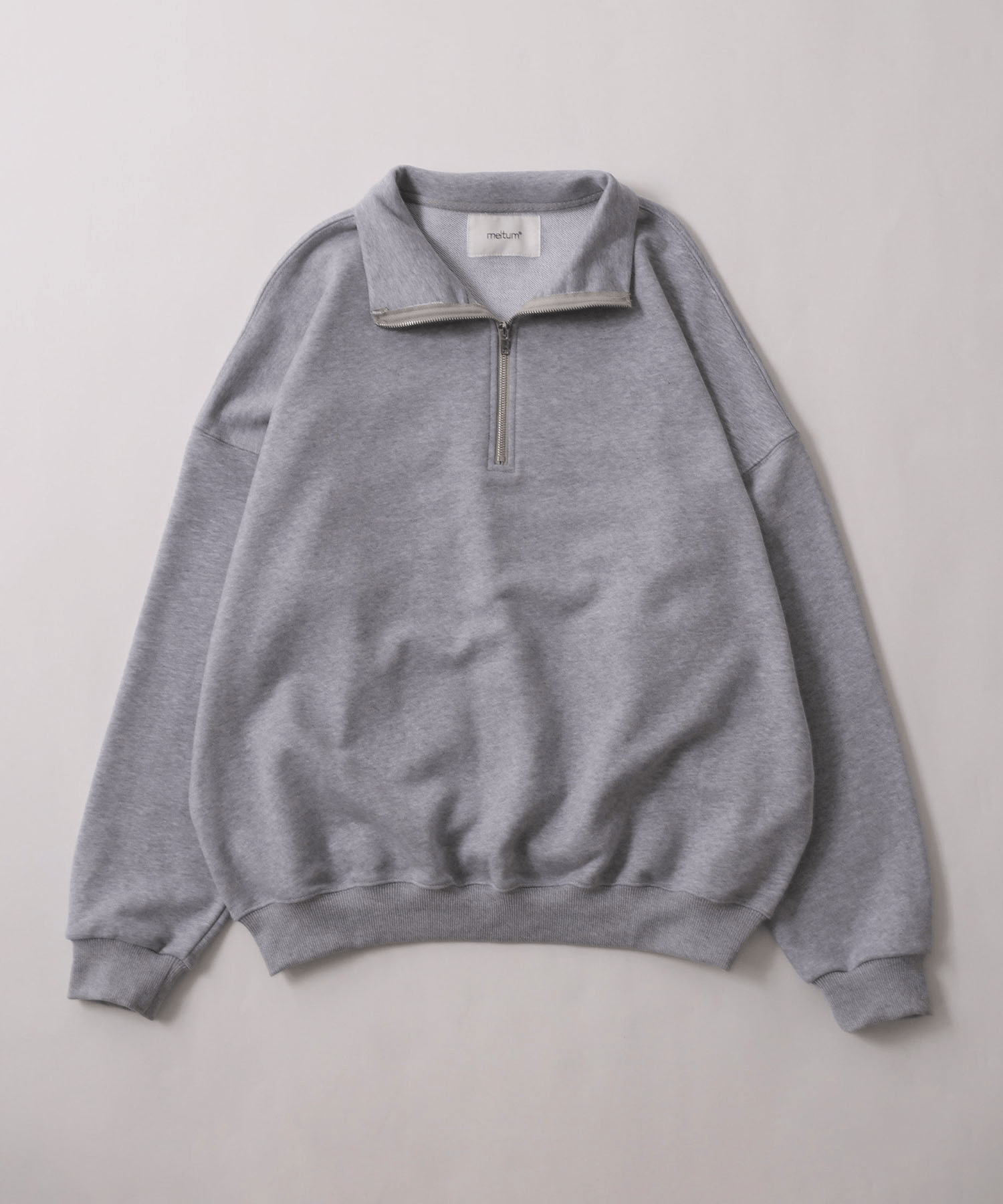 perky room 【meltum】【meltum/メルタム】HALF ZIP SWEAT - ハーフジップスウェット