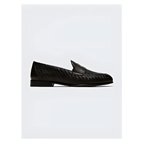 Brioni ダークブラウン ナッパブレイドレザー Appia ペニーローファー