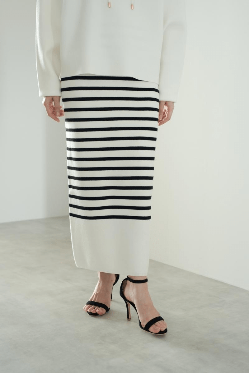 maison de Dolce. ニットスカート【border】 M
