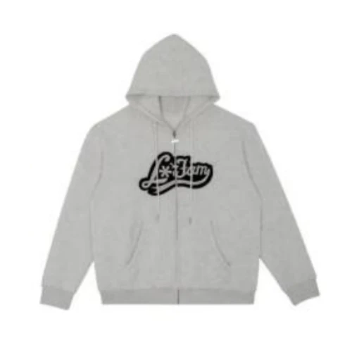 La Fam GRAY COZY ZIP