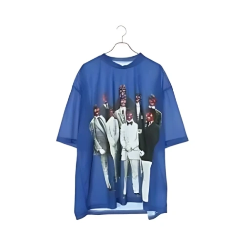 KUSIKOHC オーバーサイズメッシュTシャツ