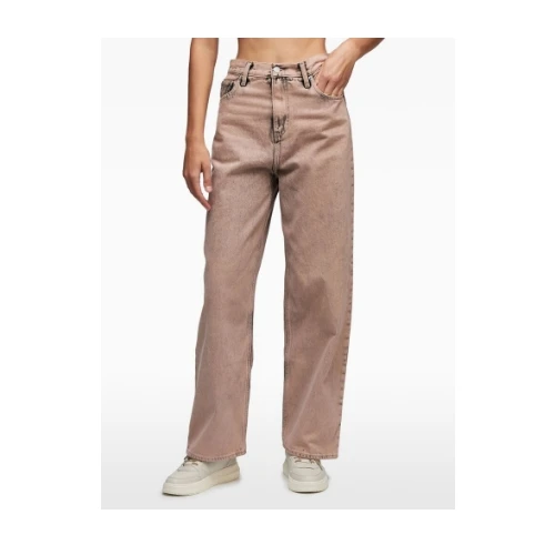 Calvin Klein ハイライズリラックスフィットジーンズ