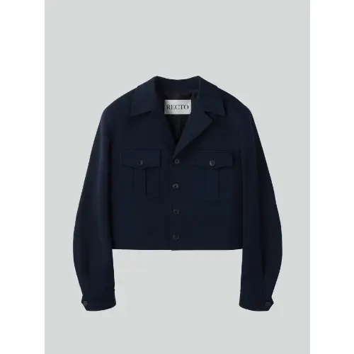 RECTO SIGNATURE MILITARY COTTON JACKET